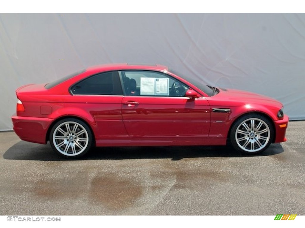Imola Red 2002 BMW M3 Coupe Exterior Photo #65544153