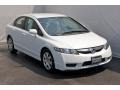 Taffeta White - Civic LX Sedan Photo No. 6