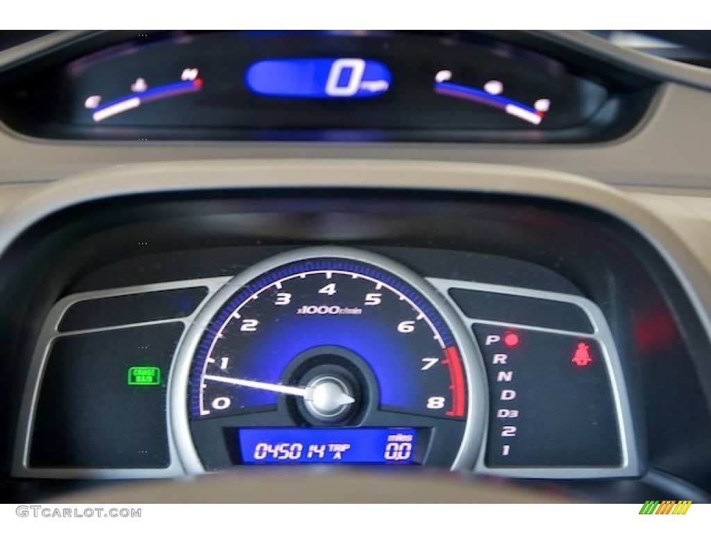2010 Honda Civic LX Sedan Gauges Photo #65544880