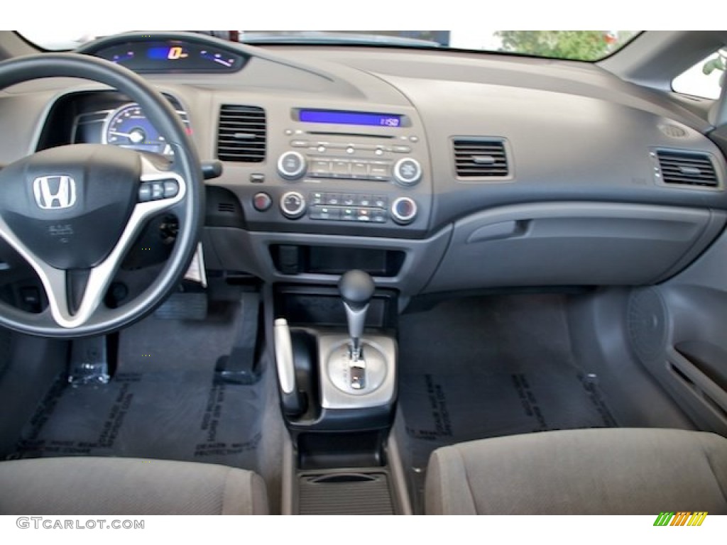 2010 Civic LX Sedan - Royal Blue Pearl / Gray photo #5