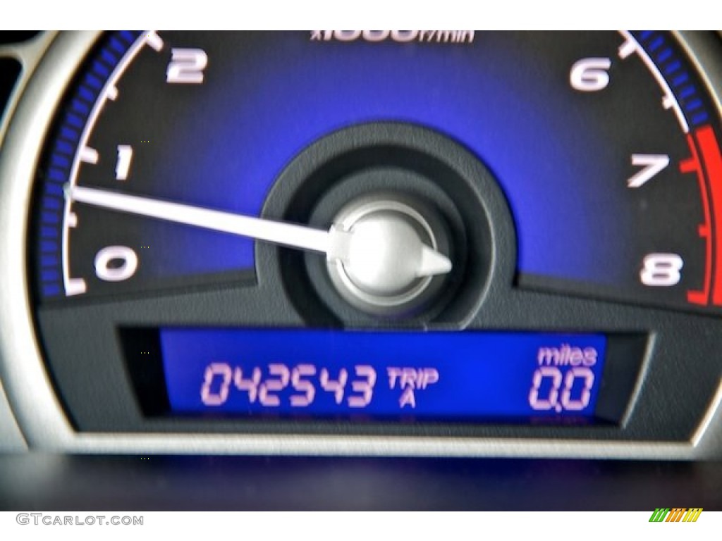 2010 Civic LX Sedan - Royal Blue Pearl / Gray photo #12