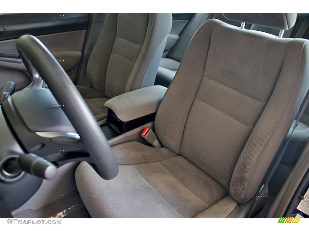 2010 Civic LX Sedan - Royal Blue Pearl / Gray photo #14