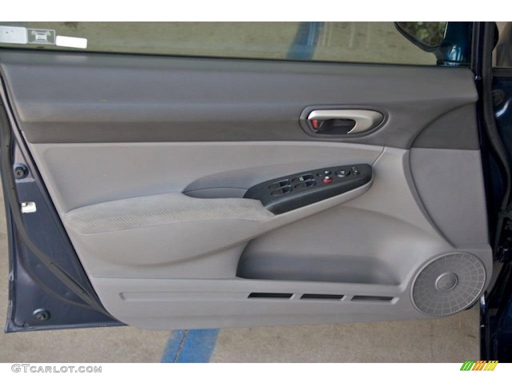 2010 Civic LX Sedan - Royal Blue Pearl / Gray photo #24