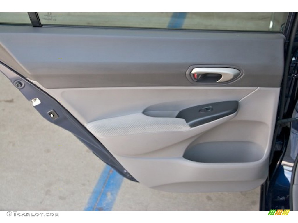 2010 Civic LX Sedan - Royal Blue Pearl / Gray photo #25
