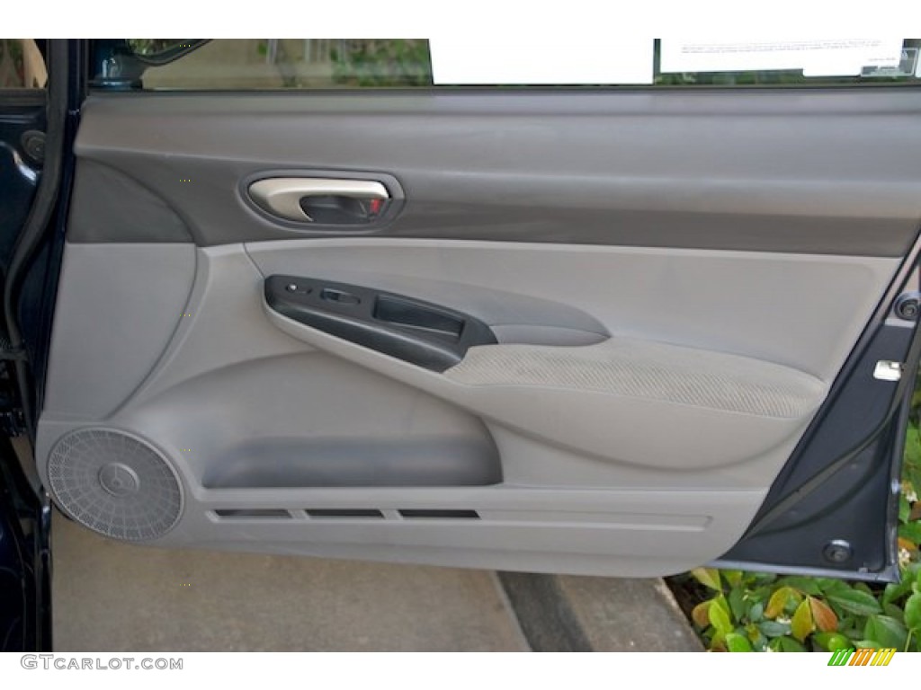2010 Civic LX Sedan - Royal Blue Pearl / Gray photo #27