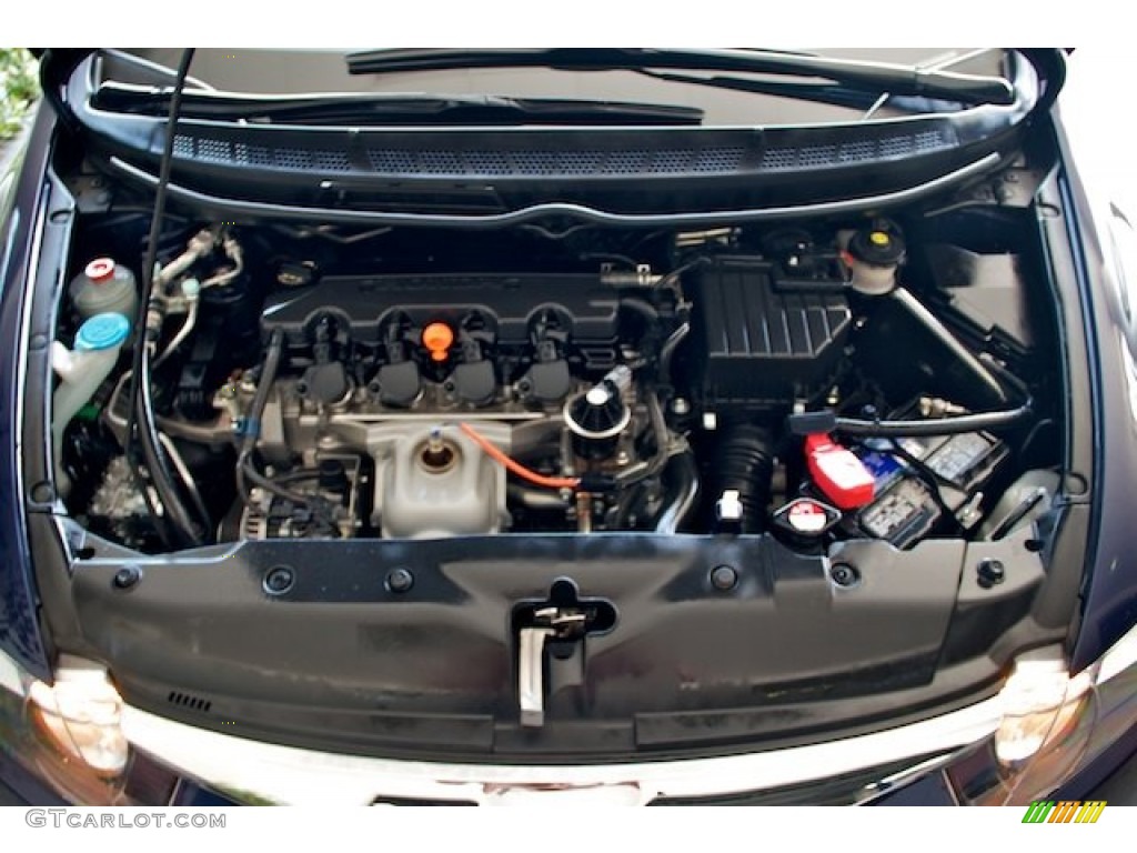 2010 Civic LX Sedan - Royal Blue Pearl / Gray photo #28