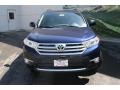 2012 Nautical Blue Metallic Toyota Highlander SE 4WD  photo #2