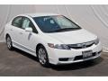 Taffeta White - Civic LX Sedan Photo No. 6