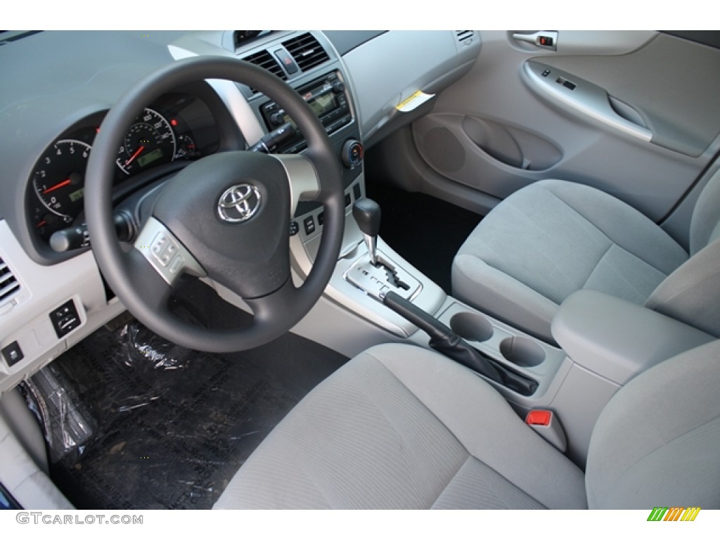 2012 Corolla LE - Nautical Blue Metallic / Ash photo #6