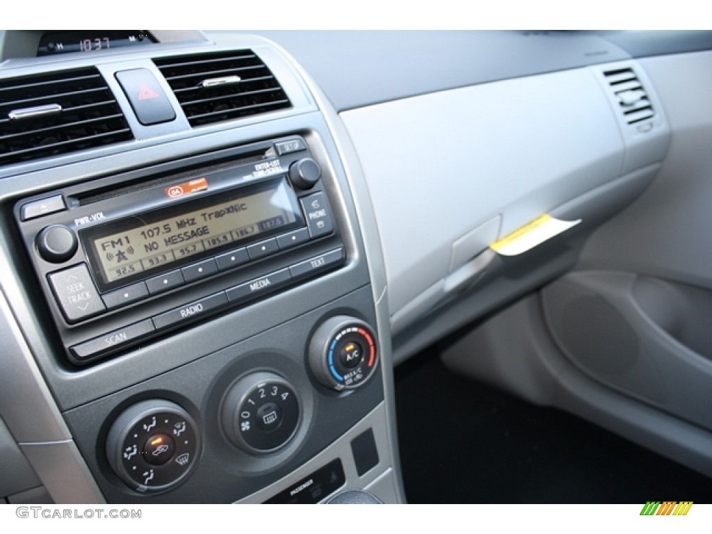 2012 Corolla LE - Nautical Blue Metallic / Ash photo #7