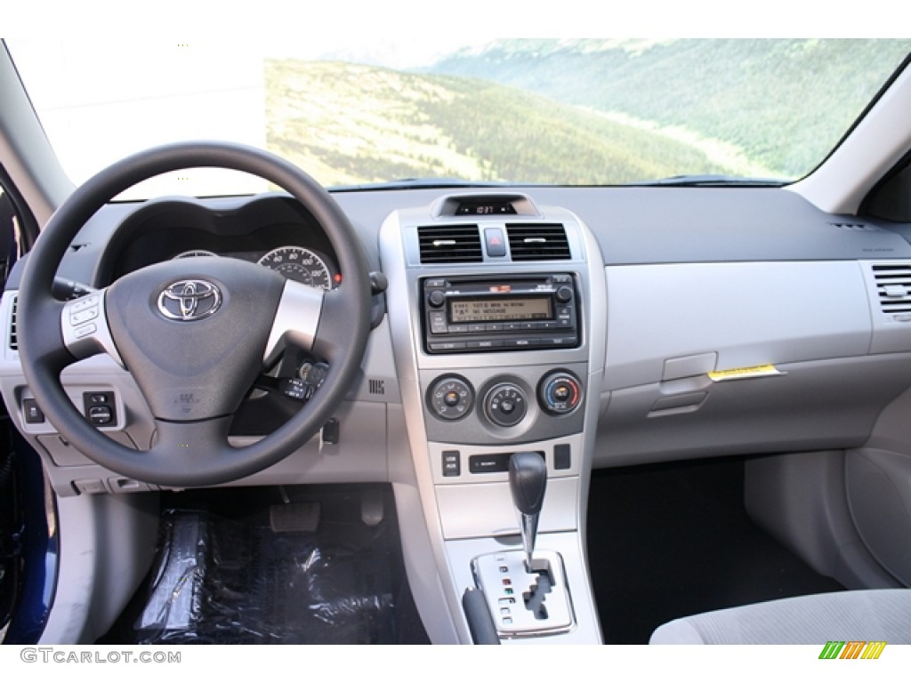 2012 Corolla LE - Nautical Blue Metallic / Ash photo #9