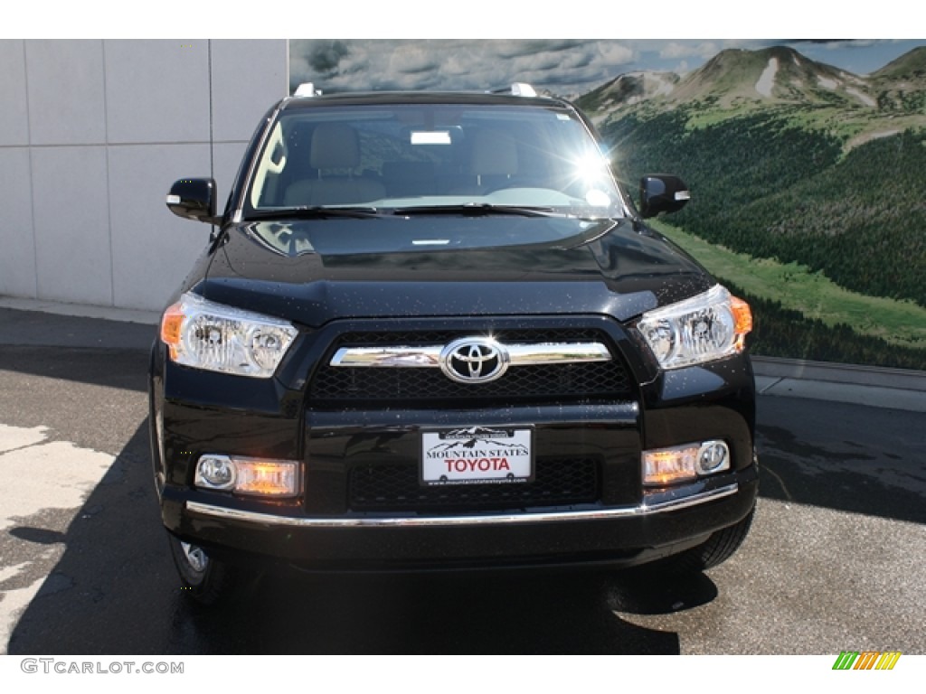 2012 4Runner Limited 4x4 - Black / Sand Beige Leather photo #2