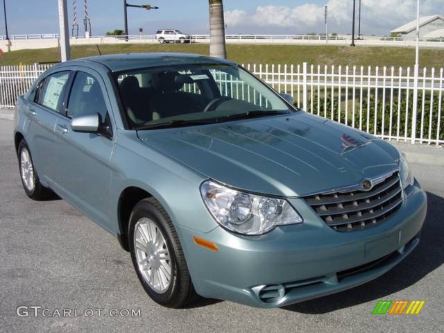 2008 Sebring Touring Sedan - Clearwater Blue Pearl / Dark Khaki/Light Graystone photo #1