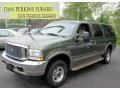 Estate Green Metallic 2002 Ford Excursion Limited 4x4