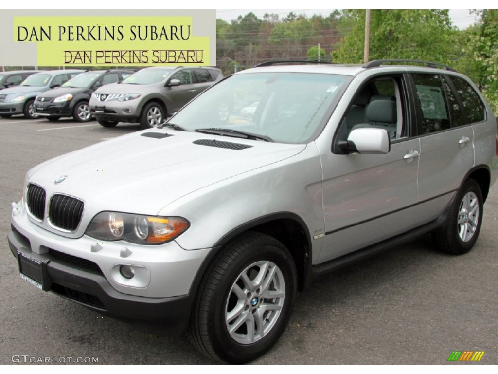 Titanium Silver Metallic BMW X5