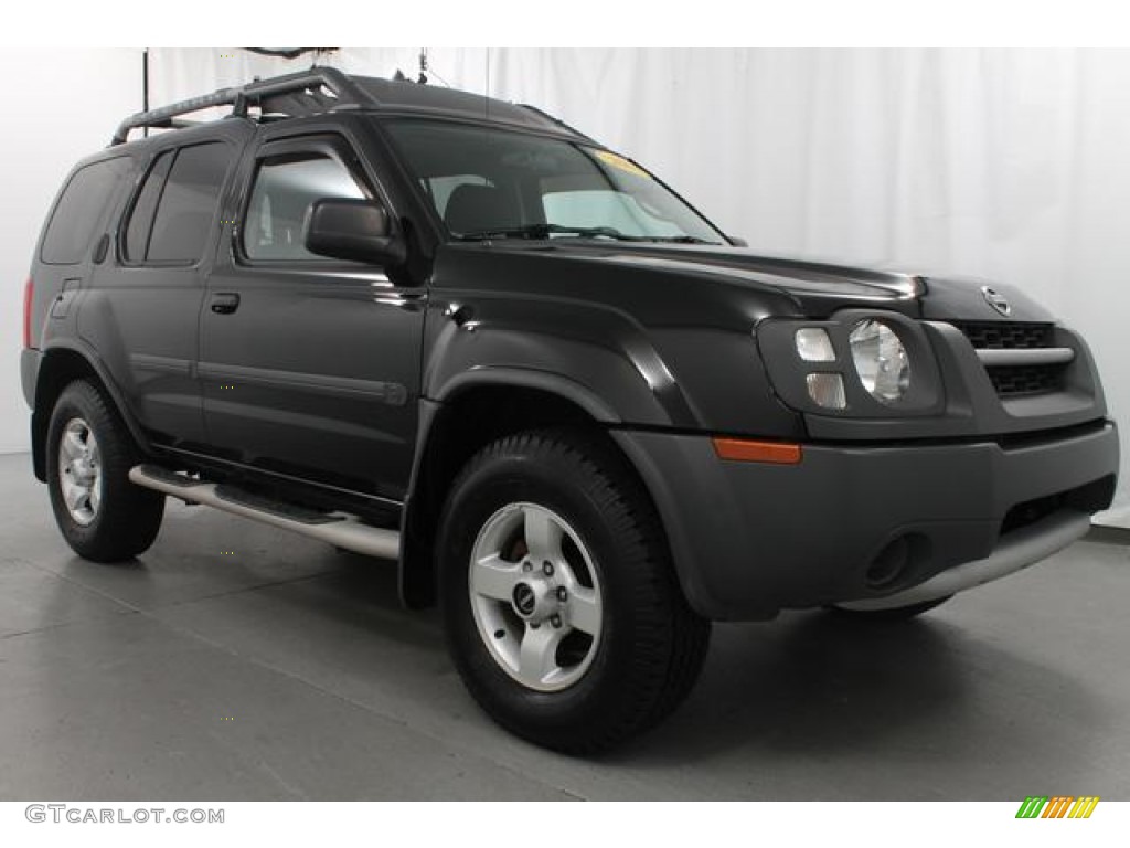 Super Black 2004 Nissan Xterra XE 4x4 Exterior Photo #65547144