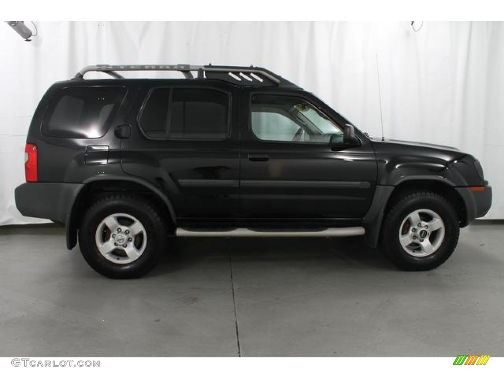 Super Black 2004 Nissan Xterra XE 4x4 Exterior Photo #65547150