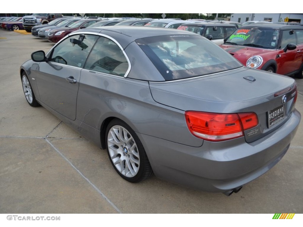 2010 3 Series 328i Convertible - Space Gray Metallic / Gray Dakota Leather photo #3