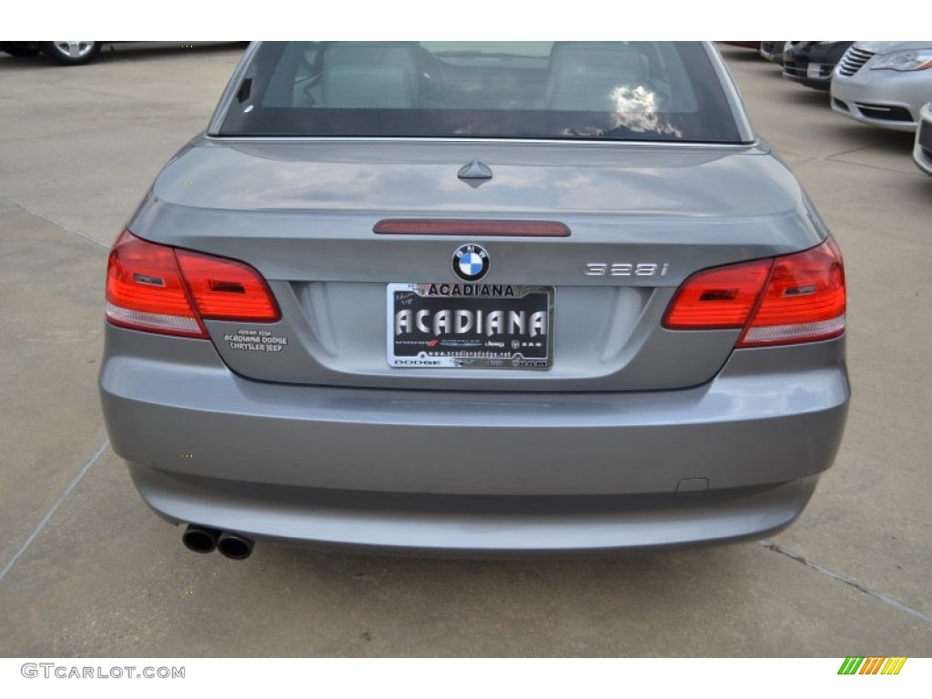 2010 3 Series 328i Convertible - Space Gray Metallic / Gray Dakota Leather photo #4