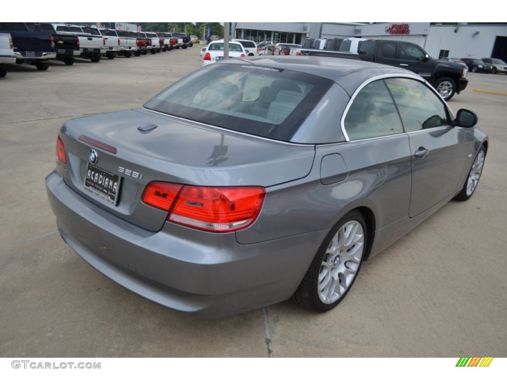 2010 3 Series 328i Convertible - Space Gray Metallic / Gray Dakota Leather photo #5