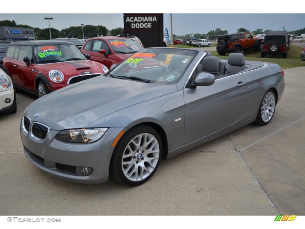 2010 3 Series 328i Convertible - Space Gray Metallic / Gray Dakota Leather photo #25