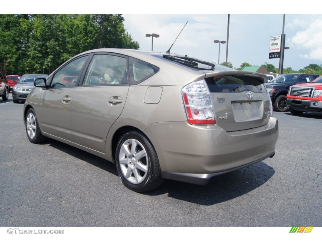 2008 Prius Hybrid Touring - Driftwood Pearl / Bisque photo #31