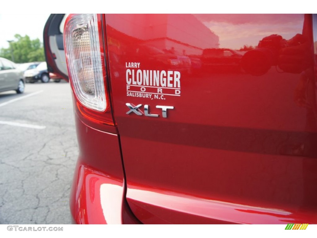 2013 Explorer XLT 4WD - Ruby Red Metallic / Medium Light Stone photo #19