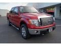 2012 Red Candy Metallic Ford F150 XLT SuperCrew 4x4  photo #1