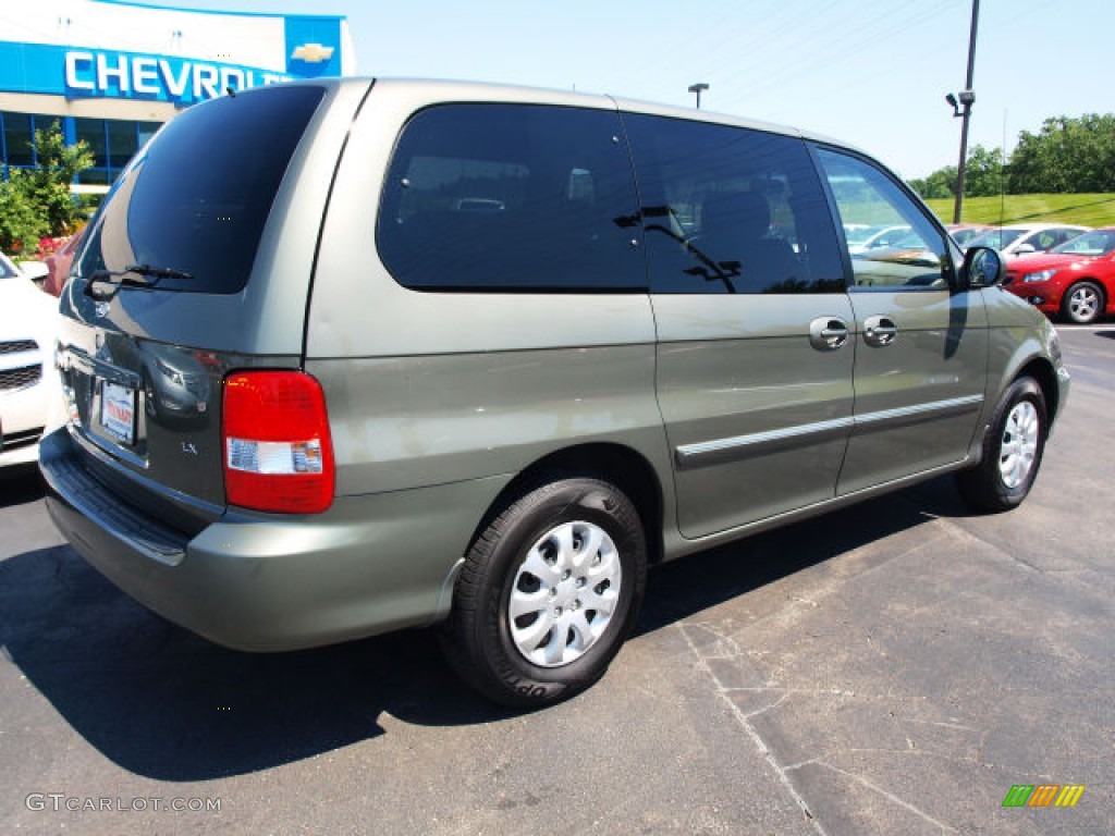 2005 Sedona LX - Sage Green Metallic / Beige photo #3