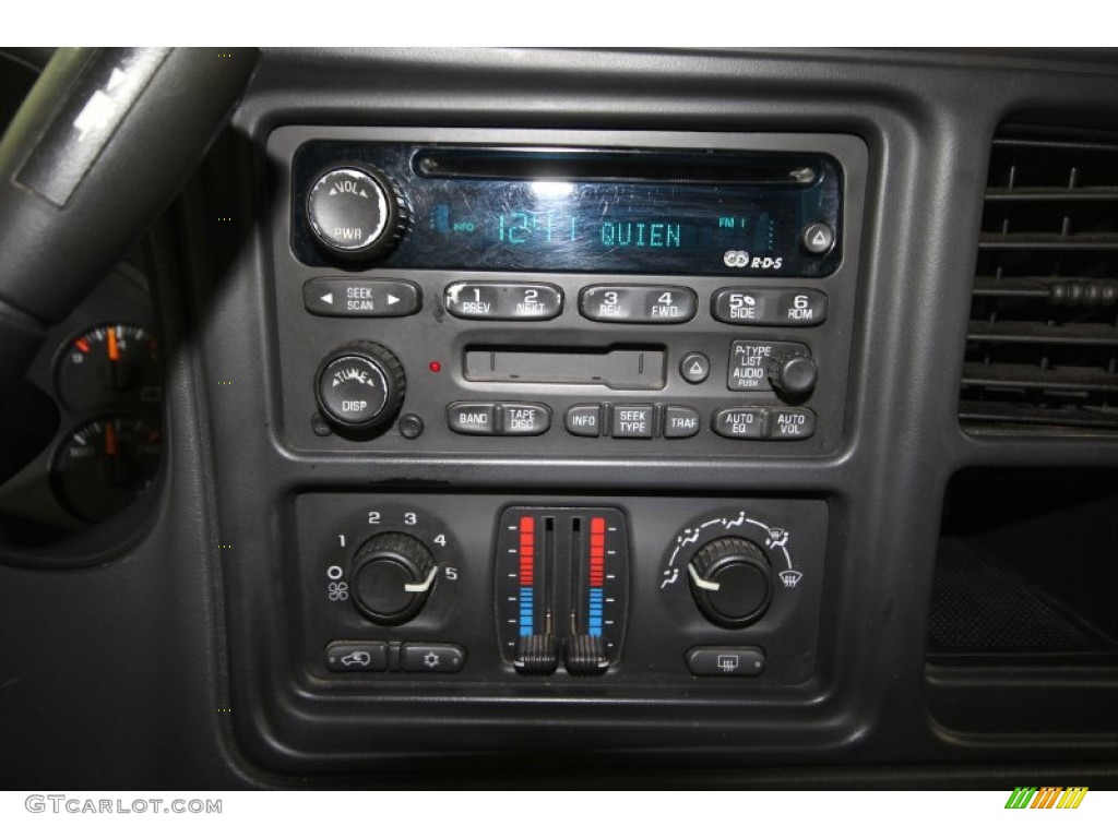 2003 Silverado 1500 LS Crew Cab - Black / Dark Charcoal photo #21