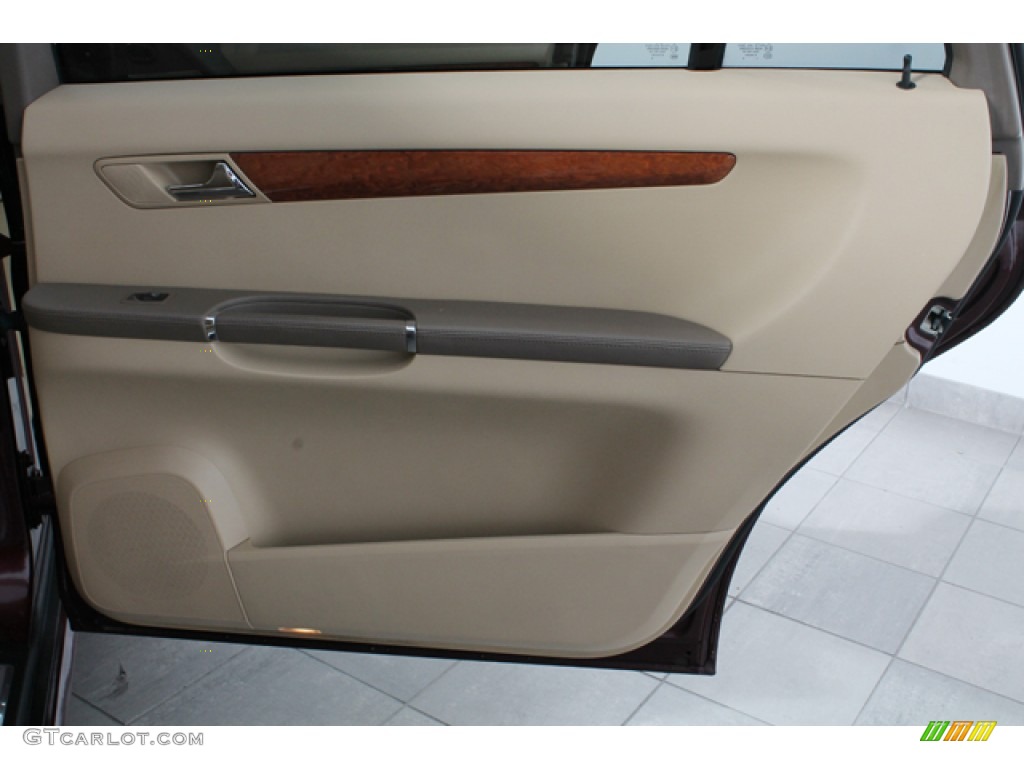 2007 Mercedes-Benz R 350 4Matic Macadamia Door Panel Photo #65550315
