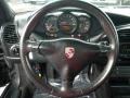 2004 Porsche Boxster Black Interior Steering Wheel Photo
