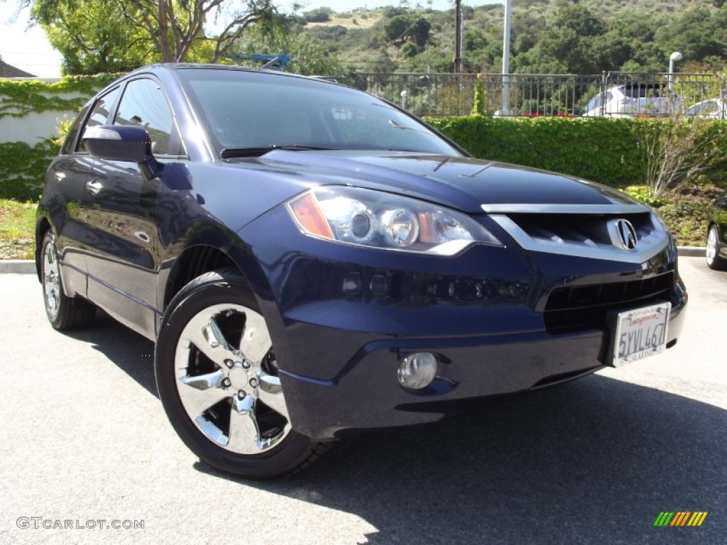 2007 RDX Technology - Royal Blue Pearl / Taupe photo #1