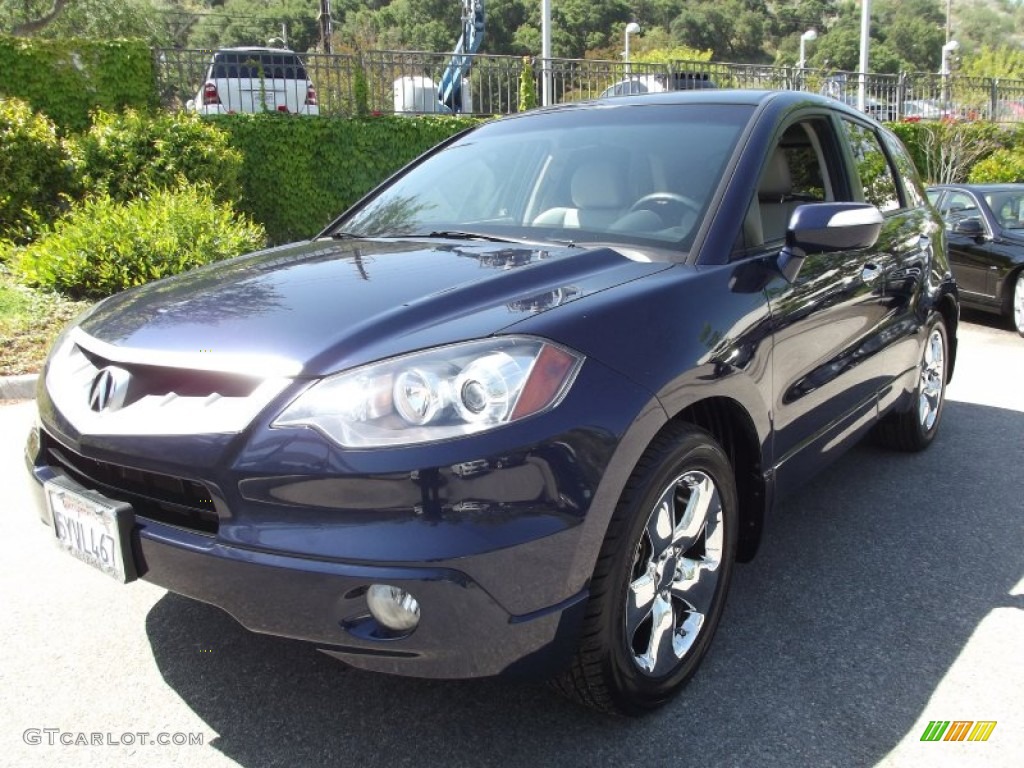 2007 RDX Technology - Royal Blue Pearl / Taupe photo #12