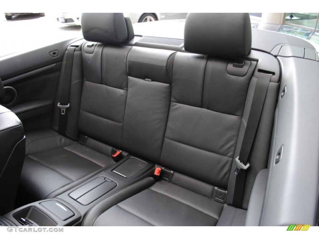 Black Novillo Leather Interior 2009 BMW M3 Convertible Photo #65551448