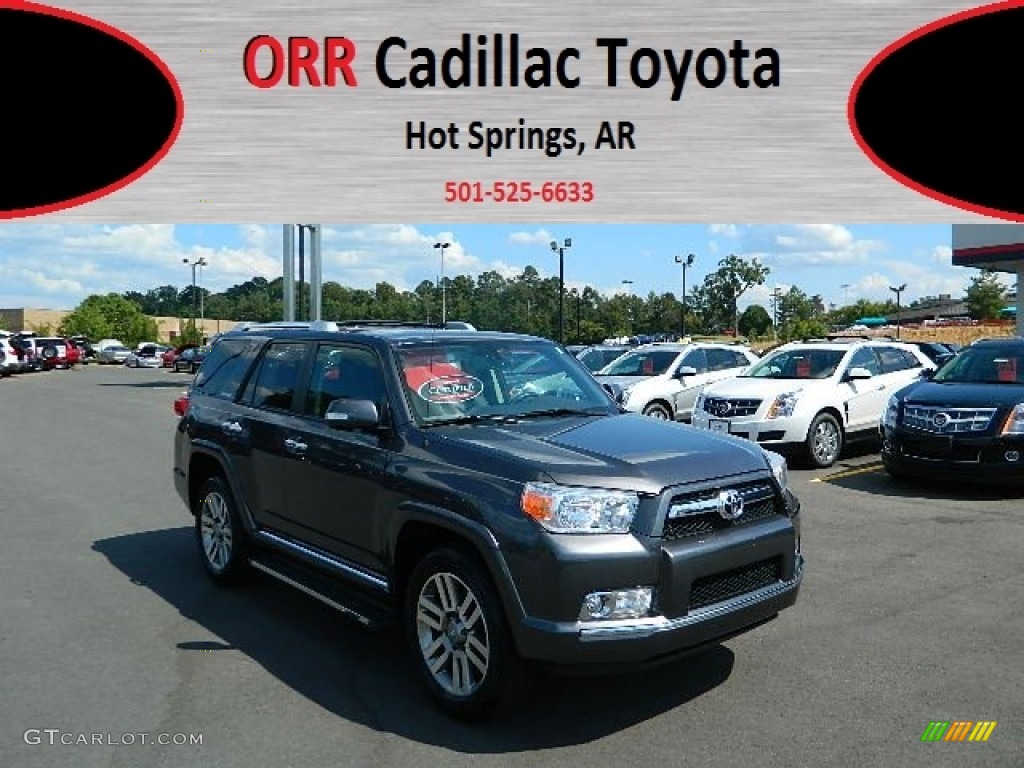 2011 4Runner Limited 4x4 - Magnetic Gray Metallic / Black Leather photo #1