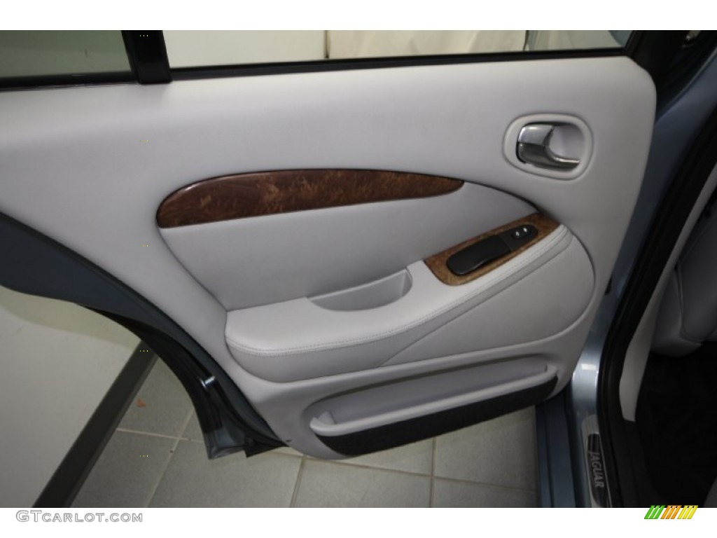 2005 S-Type R - Zircon Metallic / Dove photo #29