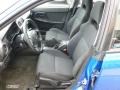 Dark Gray 2004 Subaru Impreza WRX Sedan Interior Color