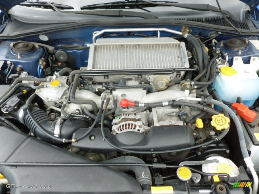 2004 Subaru Impreza WRX Sedan 2.0 Liter Turbocharged DOHC 16-Valve Flat 4 Cylinder Engine Photo #65552801
