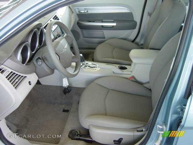 2008 Sebring Touring Sedan - Clearwater Blue Pearl / Dark Khaki/Light Graystone photo #17