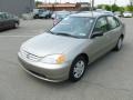 2003 Shoreline Mist Metallic Honda Civic LX Sedan  photo #7