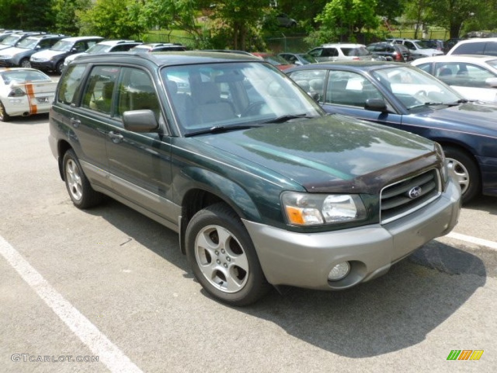 2004 Woodland Green Pearl Subaru Forester 2.5 XS 65554210 GTCarLot