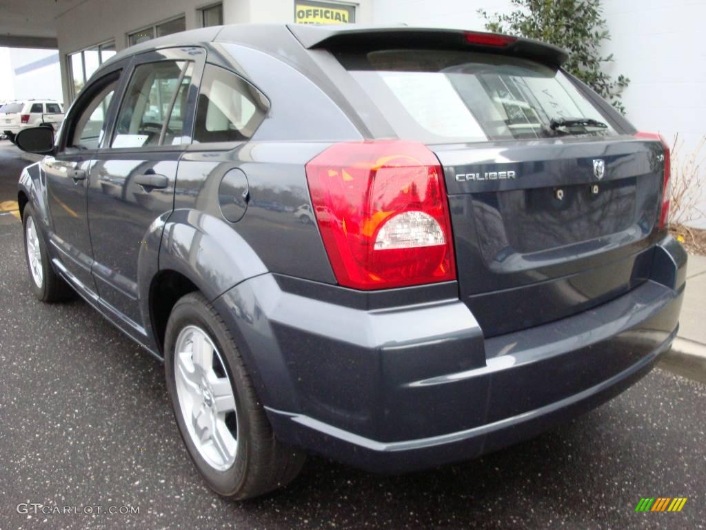 2008 Caliber SXT - Steel Blue Metallic / Dark Slate Gray photo #4