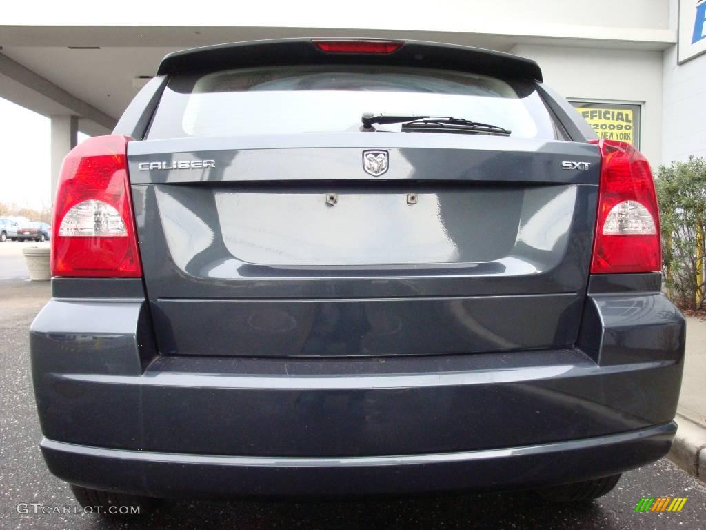 2008 Caliber SXT - Steel Blue Metallic / Dark Slate Gray photo #5