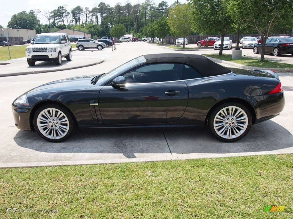 Stratus Grey Metallic 2011 Jaguar XK XK Convertible Exterior Photo #65555216