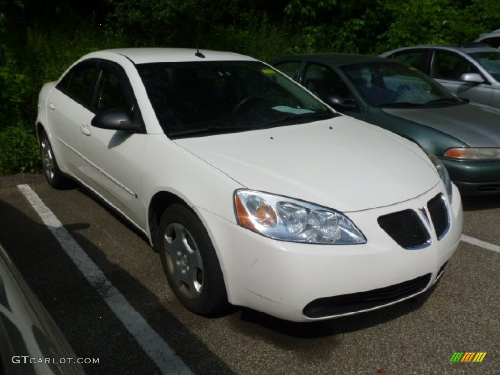 2008 G6 Value Leader Sedan - Ivory White / Ebony Black photo #1