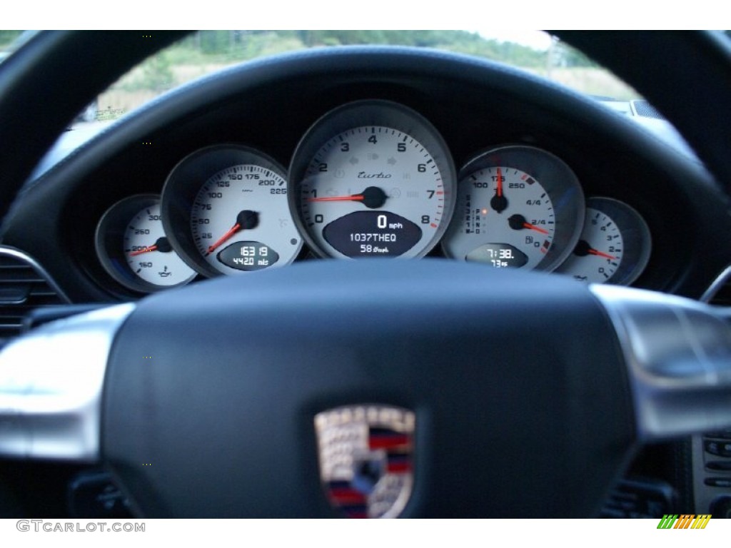 2007 Porsche 911 Turbo Coupe Gauges Photo #65555966