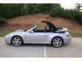 2008 Arctic Silver Metallic Porsche 911 Carrera 4S Cabriolet  photo #4