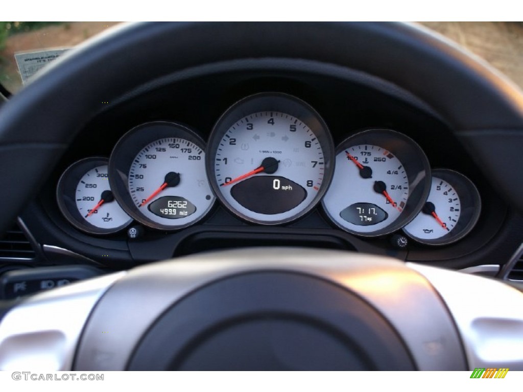 2008 Porsche 911 Carrera 4S Cabriolet Gauges Photo #65556314