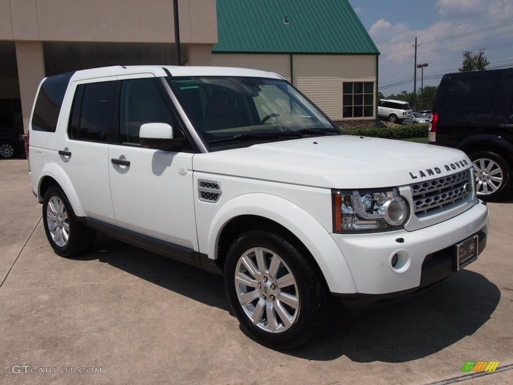 2012 LR4 HSE LUX - Fuji White / Almond/Nutmeg photo #2